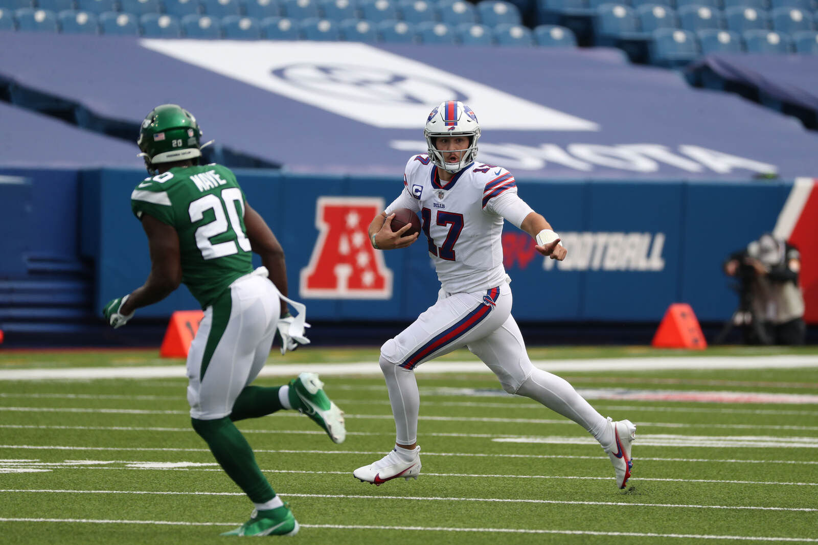 Allen on the run
